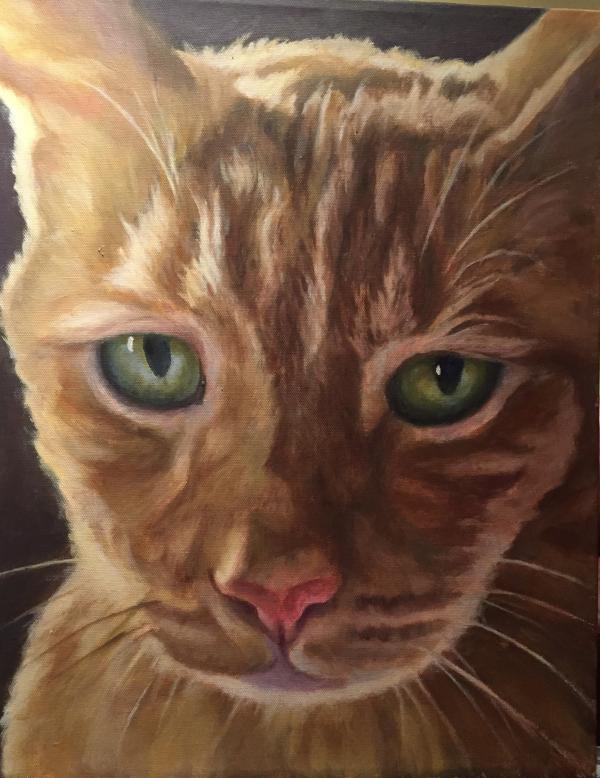 "Sammy" Acrylic on Canvas