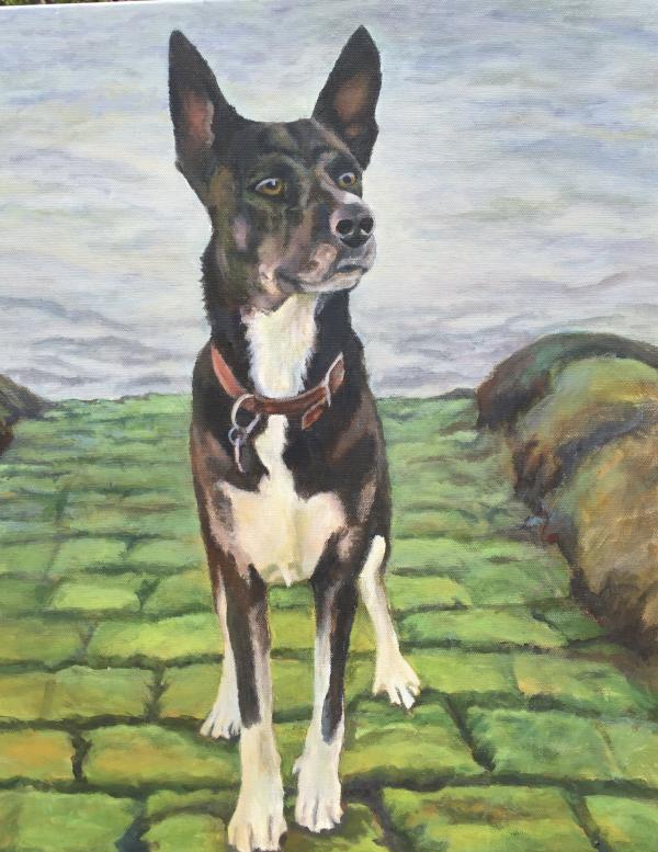 "Lenny" Acrylic on Canvas