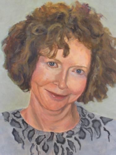 "Self Portrait 2009" Acrylic on Canva