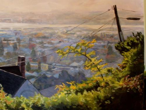 "Stormy Afternoon" Acrylic on Canvas