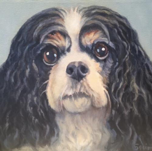 "Charlemagne" Acrylic On Canvas