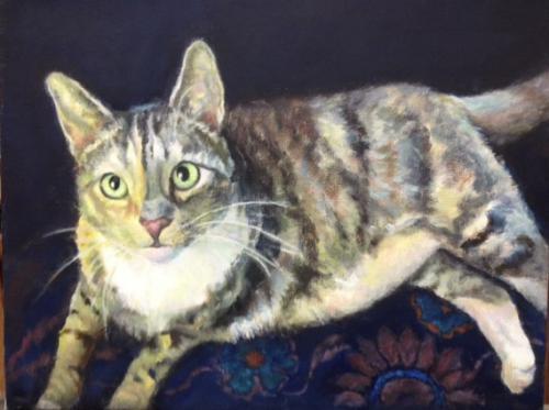 "Lucy" Acrylic on Canvas