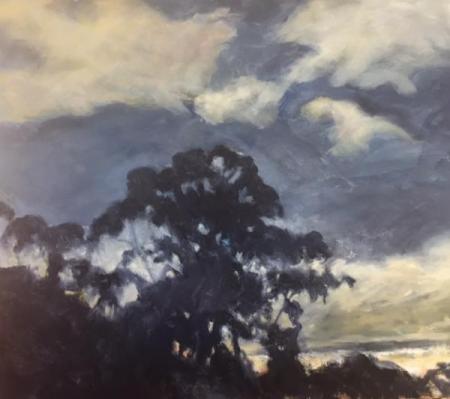 "Night Life" Oil on Canvas 