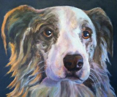 "Belle" Acrylic on Canvas