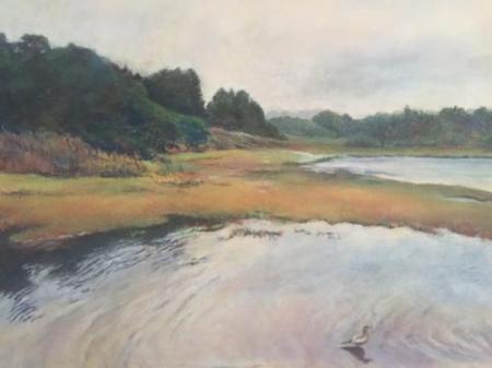 "Mendocino" Pastel on Paper 