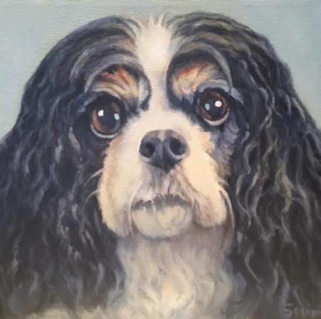 "Charlemagne" Acrylic On Canvas