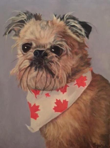 "Gertie" Acrylic on Canvas
