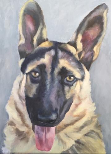 "Shasta" Acylic on Canvas